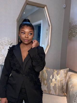 The Noir Blazer Set