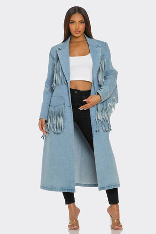 The Fringed Trench Coat