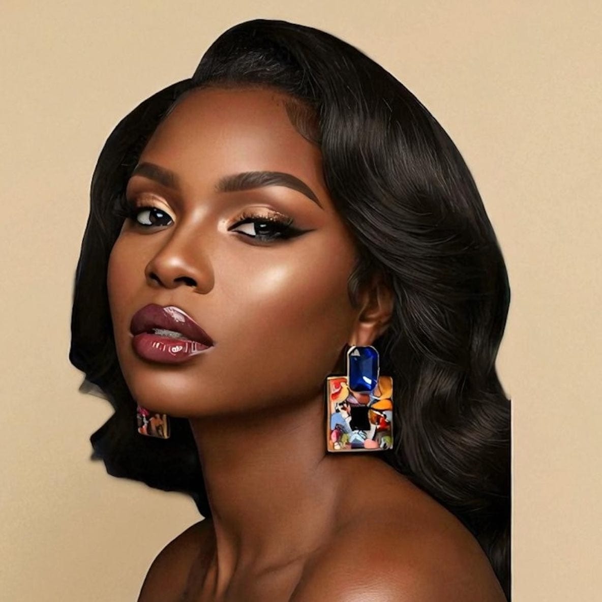 The Glam Prism Earrings