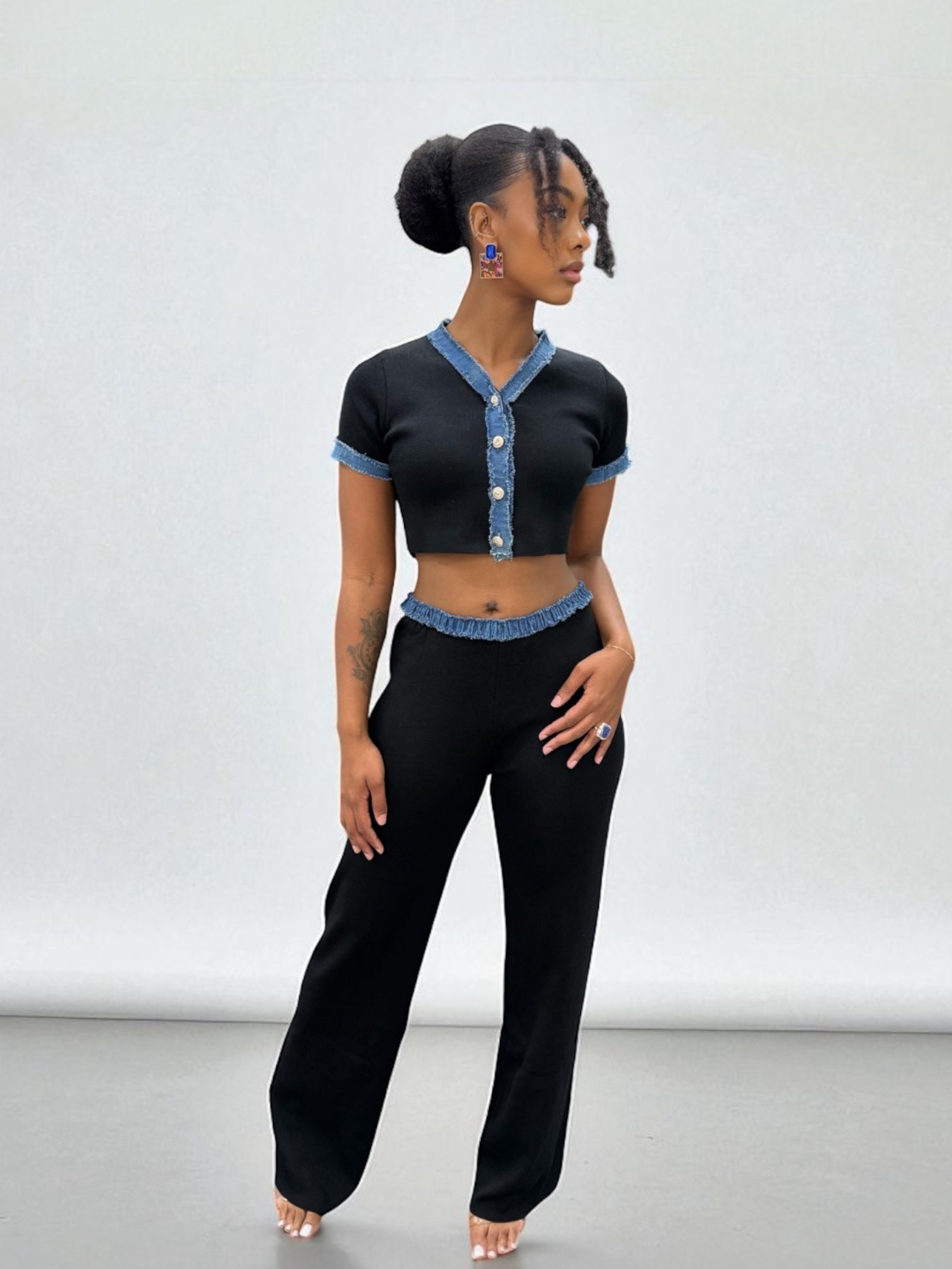 The Denim Trim Set