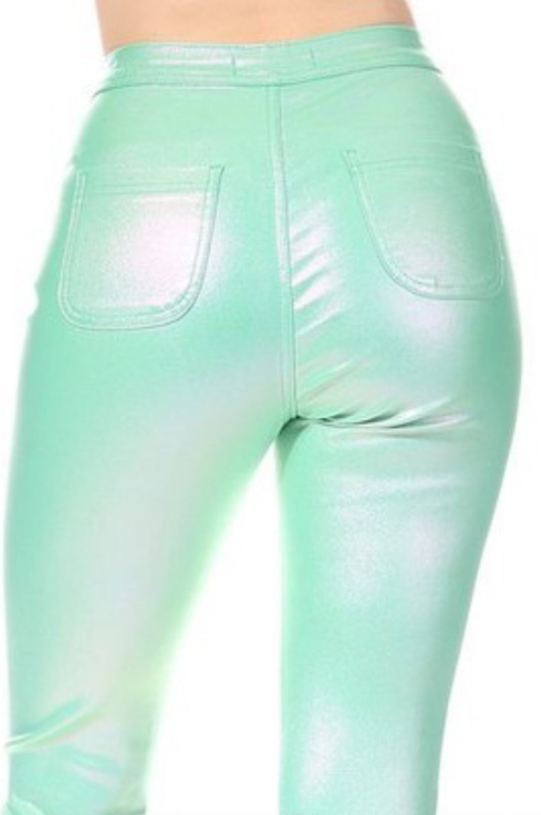 The Snatched Pants Metallic