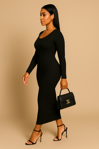 The Ribbed Dress