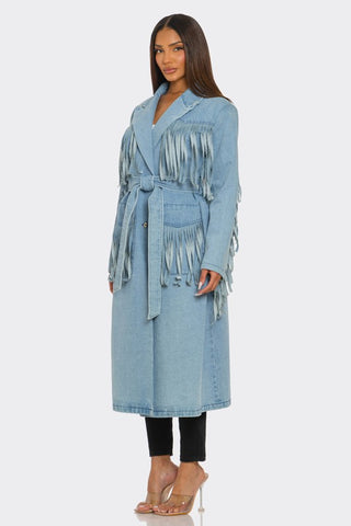 The Fringed Trench Coat