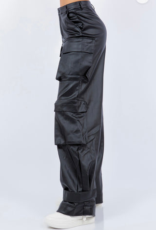 The Outta Pocket Cargo Pants (Black)