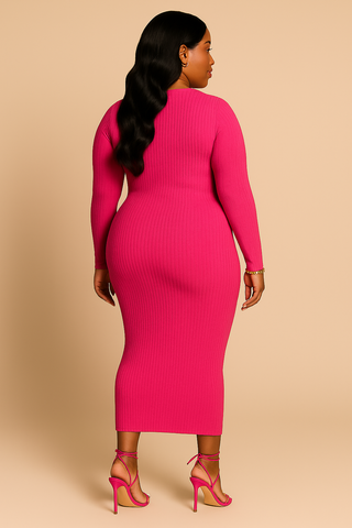 The Ribbed Dress