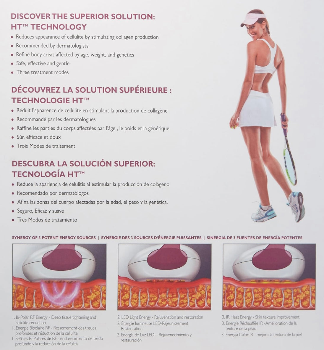 Silk’n Silhouette Body Contouring and Cellulite Reduction Device with LED Light Therapy