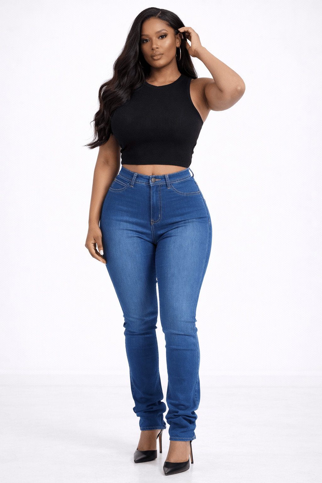 The Perfect Fit Denim Stacked Jeans