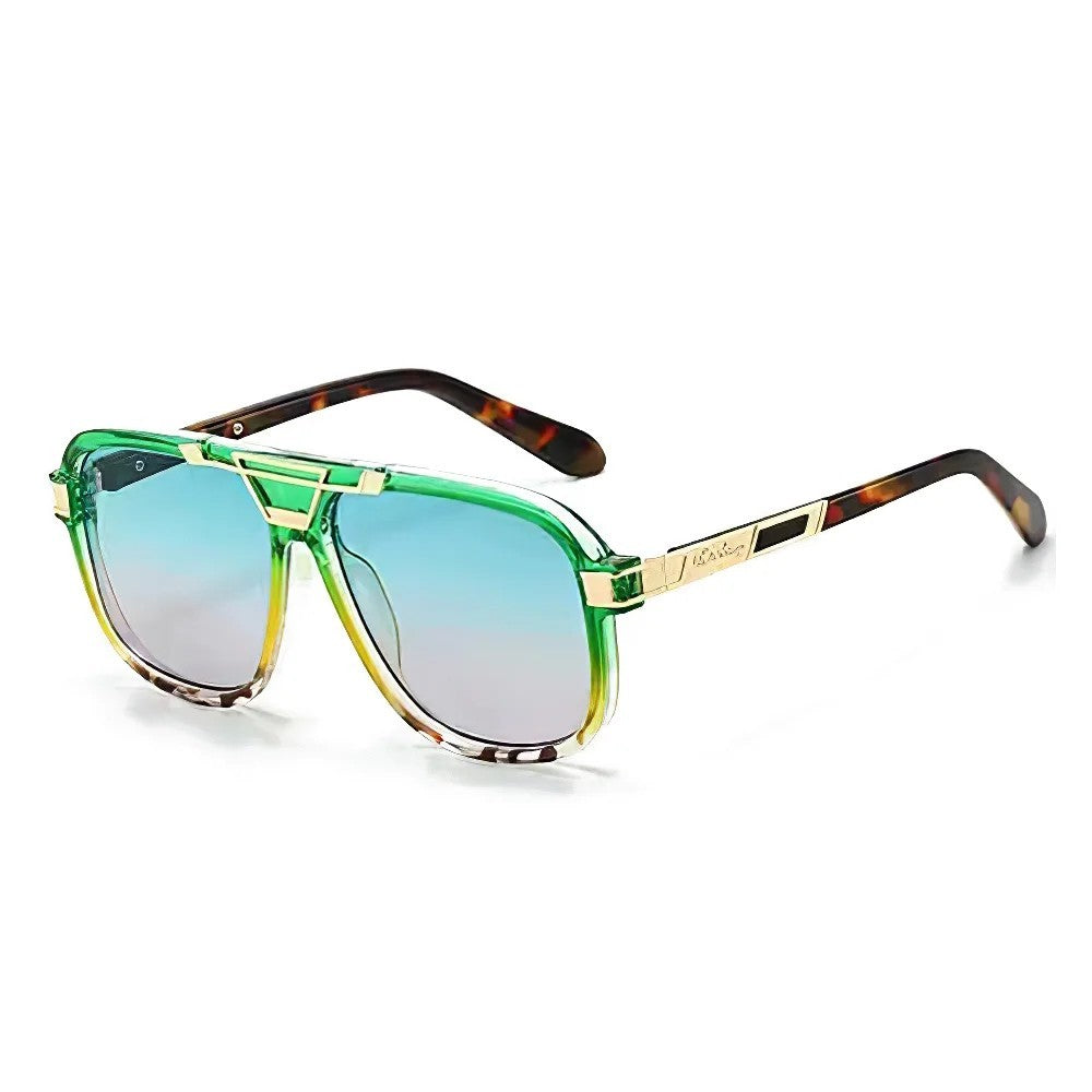 Luxe Gradient Aviator Sunglasses