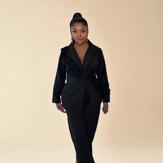 The Noir Blazer Set