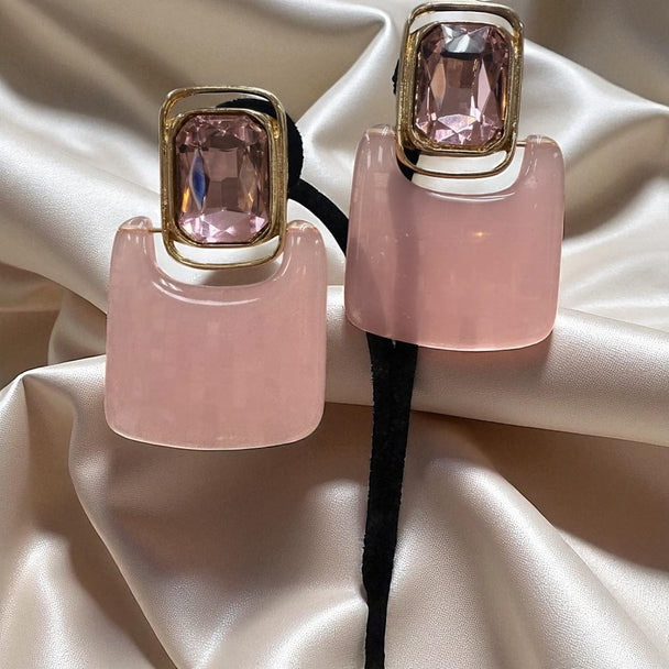 Gemstone Glow Statement Earrings – Buy Now at Uneak Boutique