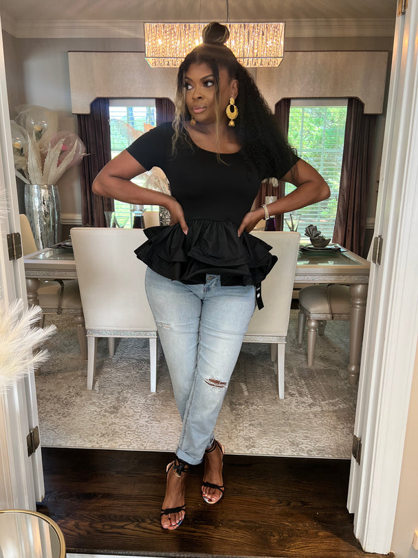 The Dainty Top (Black)