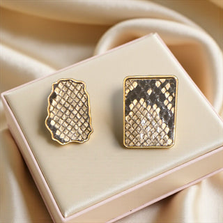 Leopard Print Statement Earrings – Buy Now at Uneak Boutique