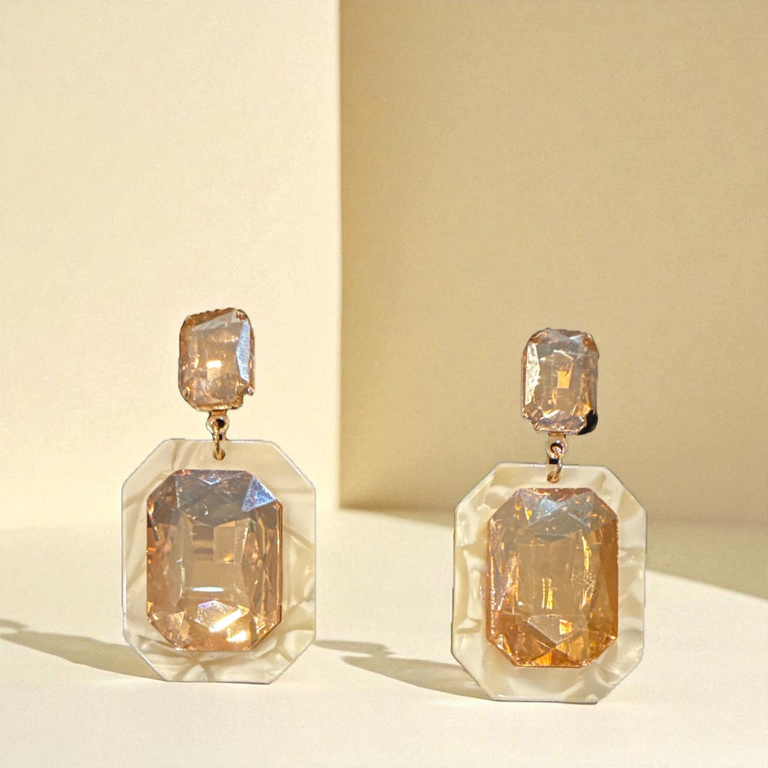 Octagon Luxe Drop Earrings – Buy Now at Uneak Boutique