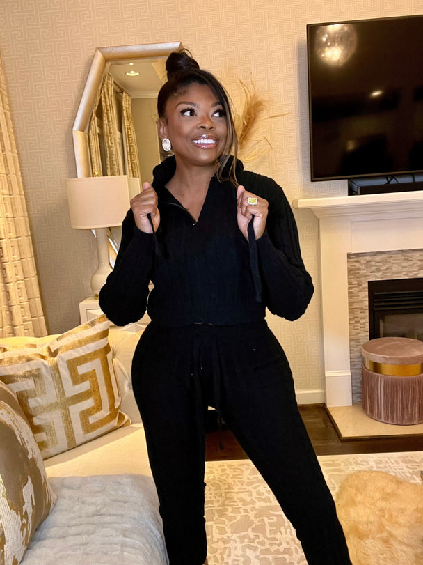 The Cable Hoodie Set – Buy Now at Uneak Boutique