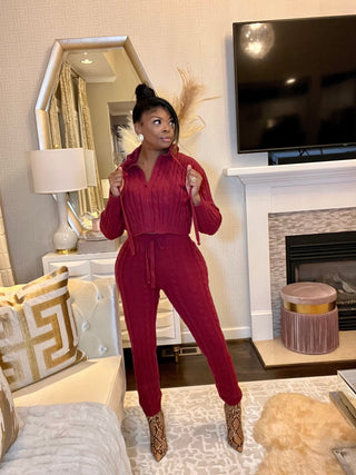 The Cable Hoodie Set – Buy Now at Uneak Boutique