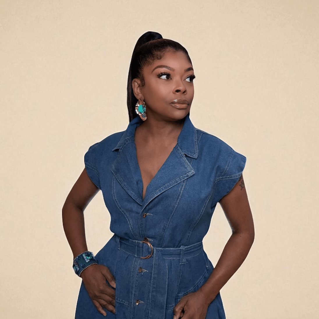 belted denim maxi dress denim belted midi