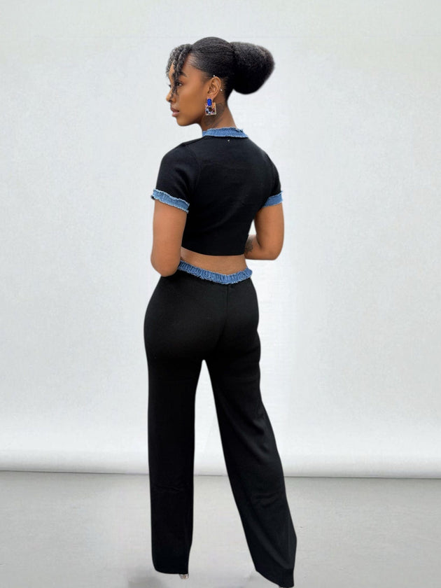 The Denim Trim Set – Buy Now at Uneak Boutique