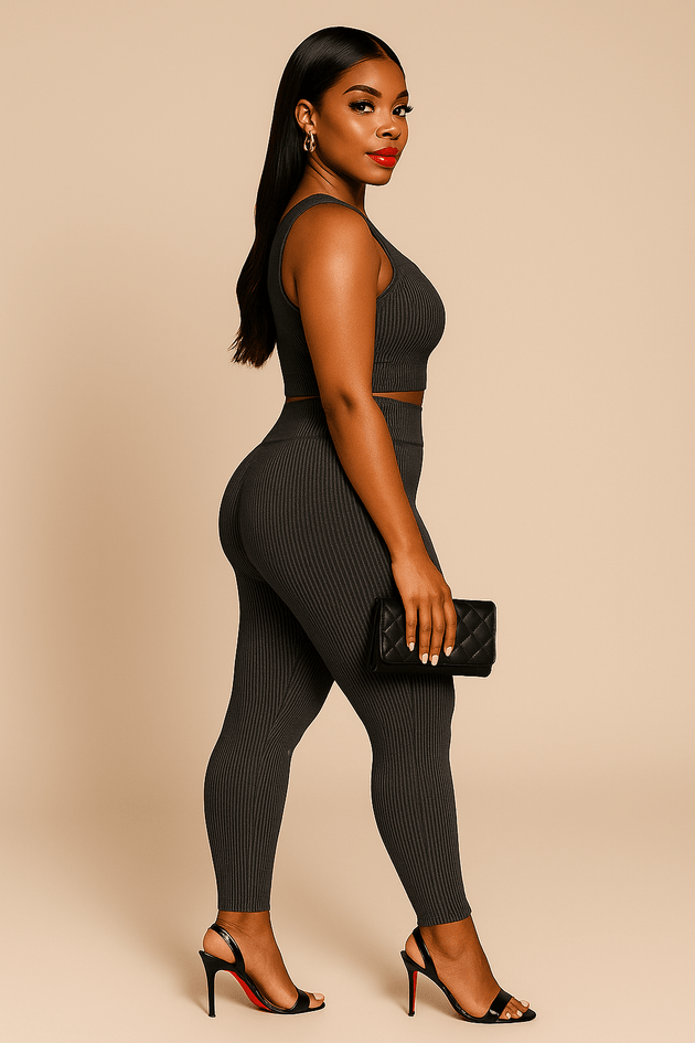 The Luxe Ribbed Set – Buy Now at Uneak Boutique