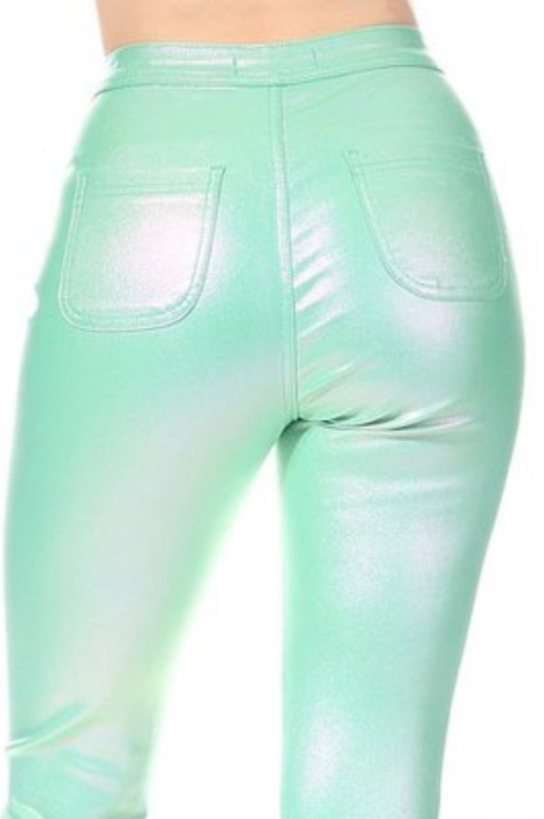 The Snatched Pants Metallic – Buy Now at Uneak Boutique