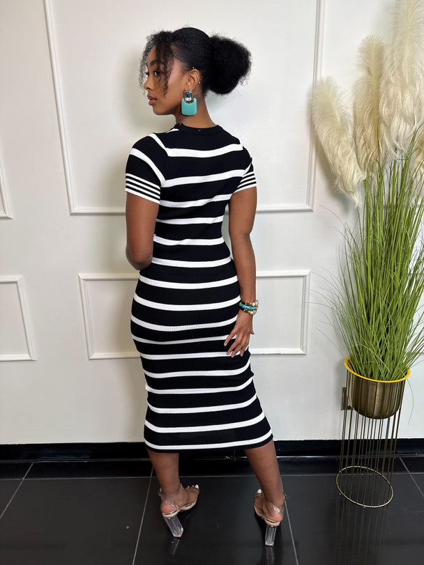 The Striped Dress – Buy Now at Uneak Boutique